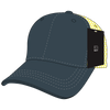 Decky 4006 6-Panel Mid Pro Trucker Cap - Classic Trucker Hat, Snapback