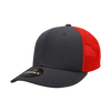 Decky 4006 6-Panel Mid Pro Trucker Cap - Classic Trucker Hat, Snapback
