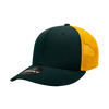 Decky 4006 6-Panel Mid Pro Trucker Cap - Classic Trucker Hat, Snapback