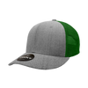 Decky 4006 6-Panel Mid Pro Trucker Cap - Classic Trucker Hat, Snapback