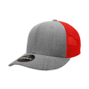 Decky 4006 6-Panel Mid Pro Trucker Cap - Classic Trucker Hat, Snapback