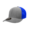 Decky 4006 6-Panel Mid Pro Trucker Cap - Classic Trucker Hat, Snapback