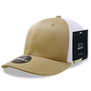 Decky 4006 6-Panel Mid Pro Trucker Cap - Classic Trucker Hat, Snapback