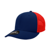 Decky 4006 6-Panel Mid Pro Trucker Cap - Classic Trucker Hat, Snapback