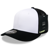 Decky 4006 6-Panel Mid Pro Trucker Cap - Classic Trucker Hat, Snapback