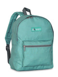 Everest Backpack Book Bag - Back to School Basic Style - Mid-Size Mint