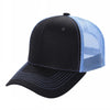 Unbranded 6-Panel Curve Trucker Hat, Blank Mesh Back Cap