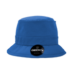 Decky 450 - Blank Fisherman's Bucket Hat, Structured Fisherman's Hat - Picture 18 of 22