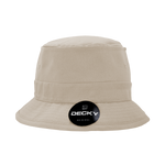 Decky 450 - Blank Fisherman's Bucket Hat, Structured Fisherman's Hat - Picture 20 of 22
