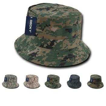 Decky 450 Camo Fisherman's Bucket Hat Camouflage