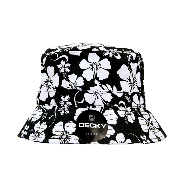 Decky 455 Floral Polo Bucket Hat