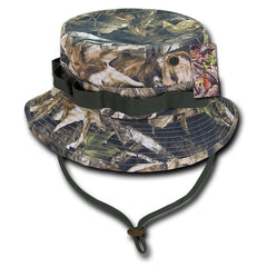 Military Boonie Hat, Hybricam Camo Tactical Bucket Hat, Tree Bark Camo - Rapid Dominance 46 - 