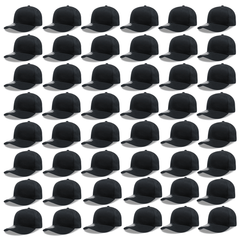 Wholesale Bulk Baseball Hats, Blank Vintage Pro Baseball Caps (48 Packs) - Decky 4802 - 