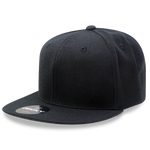 Decky SuperValue Blank Snapback Hat, Flat Bill, Bulk Snapback Hats, Wholesale Snapback Hats in Bulk, Bulk Flat Bill Caps - Picture 7 of 7