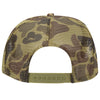Otto 49-158 5-Panel High Crown Foam Trucker Hat - Camo