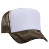 Otto 49-158 5-Panel High Crown Foam Trucker Hat - Camo