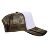 Otto 49-158 5-Panel High Crown Foam Trucker Hat - Camo