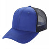 Unbranded 6-Panel Curve Trucker Hat, Blank Mesh Back Cap