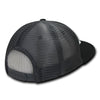 Lot of 6 Decky Kids' Youth Trucker Snapback Hats Flat Bill Mesh Caps Bulk