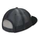 Lot of 6 Decky Kids' Youth Trucker Snapback Hats Flat Bill Mesh Caps Bulk - Picture 4 of 10