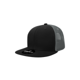 Decky 5010 - Kids Youth Trucker Hat, Flat Bill Snapback Cap