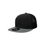 Decky 5010 - Kids Youth Trucker Hat, Flat Bill Snapback Cap - CASE Pricing