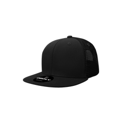 Decky 5010 - Kids Youth Trucker Hat, Flat Bill Snapback Cap - 