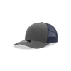 Decky 5019 - Youth 6 Panel Mid Profile Structured Cotton Trucker, Kids Classic Trucker Hat
