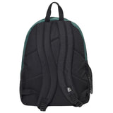 Everest mid-size Double Compartment Backpack with cargo room. Black