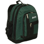 Everest mid-size Double Compartment Backpack with cargo room.