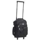 Everest Deluxe Wheeled Backpack Black