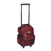 Everest Deluxe Wheeled Backpack Burgundy