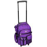 Everest Deluxe Wheeled Backpack Dark Purple