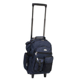 Everest Deluxe Wheeled Backpack Navy