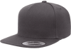 Yupoong 5089M Premium 5-Panel Snapback Hat, Flat Bill Cap - YP Classics®