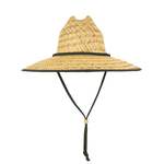 Mat Straw Lifeguard Hats - Decky 528, Lunada Bay - Lot of 24 Hats