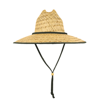 Mat Straw Lifeguard Hats - Decky 528, Lunada Bay