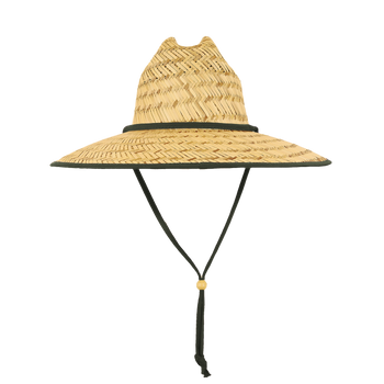 Mat Straw Lifeguard Hats - Decky 528, Lunada Bay - Lot of 100 Hats