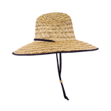 Mat Straw Lifeguard Hats - Decky 528, Lunada Bay - Lot of 24 Hats