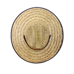 Mat Straw Lifeguard Hats - Decky 528, Lunada Bay - Lot of 100 Hats