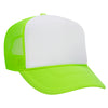 Otto 55-133 5-Panel High Crown Foam Trucker Hats - Neon Colors