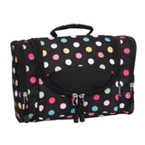 Everest Stylish Deluxe Pattern Toiletry Bag Polka Dot