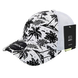 Decky 6000 - Tropical Hawaiian Trucker Hat with Mesh Back