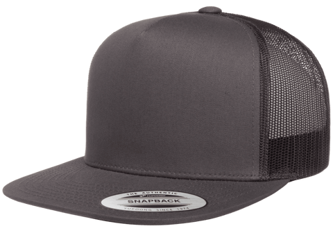 of Snapback Classic The Park Hats Wholesale Yupoong Bill Flat Trucker Hat, 6006 – - 12 Lot