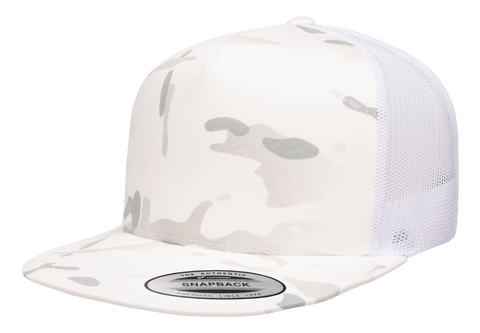 Camo 6006MC Bill Hat, The Trucker MultiCam® with – Cap Wholesale Yupoong Snapback Flat Park