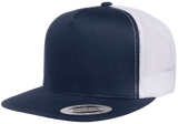 Yupoong 6006T Classic Trucker Snapback Hat, Flat Bill - Lot of 10,000 Hats - YP Classics®