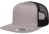 Yupoong 6006T Classic Trucker Snapback Hat, Flat Bill - Lot of 10,000 Hats - YP Classics®