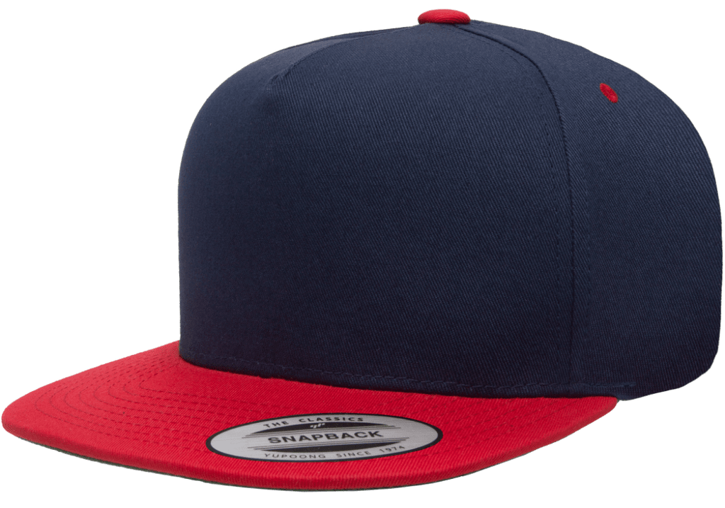 Wholesale Snaback YP – Classics®, 5-Panel Yupoong - Park Cap 6007 Cotton Twill The