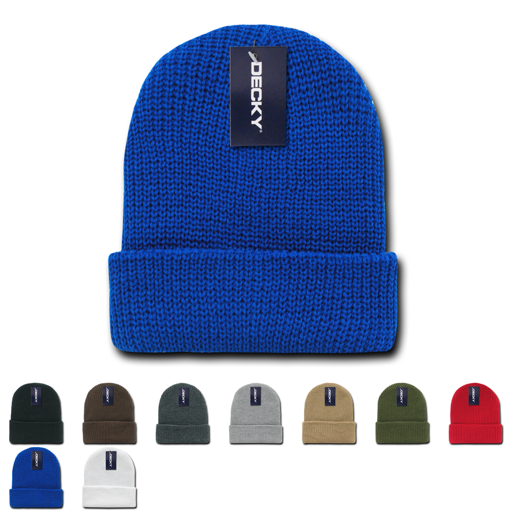 Wholesale GI 600 Decky Cap, Knit Beanie – Park Watch CASE - - Pricing The