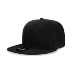 Decky SuperValue Blank Snapback Hat, Flat Bill, Bulk Snapback Hats, Wholesale Snapback Hats in Bulk, Bulk Flat Bill Caps - Picture 1 of 7